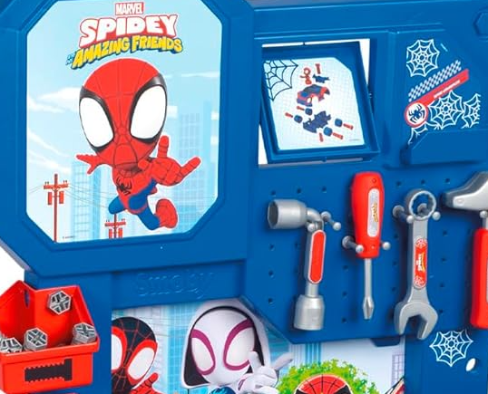 SMOBY Bricolo Center Spiderman : le jouet qui fera de votre enfant un super-héros du bricolage !